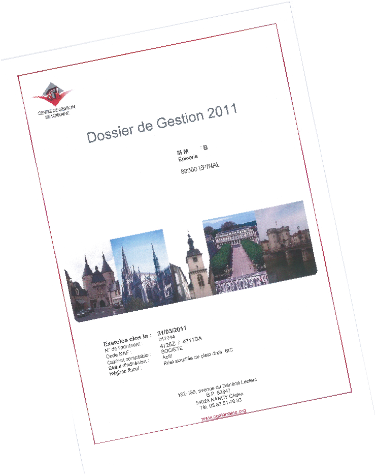 LE DOSSIER DE GESTION